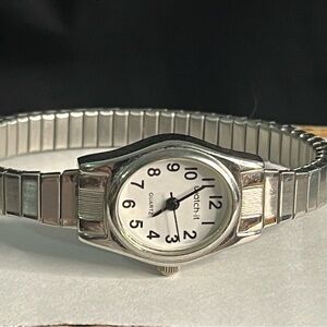 Watch-It Silver Quartz Watch